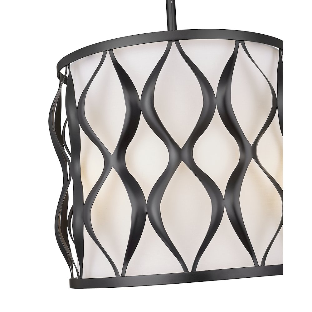 Z-Lite 3 Light Pendant. Picture 4