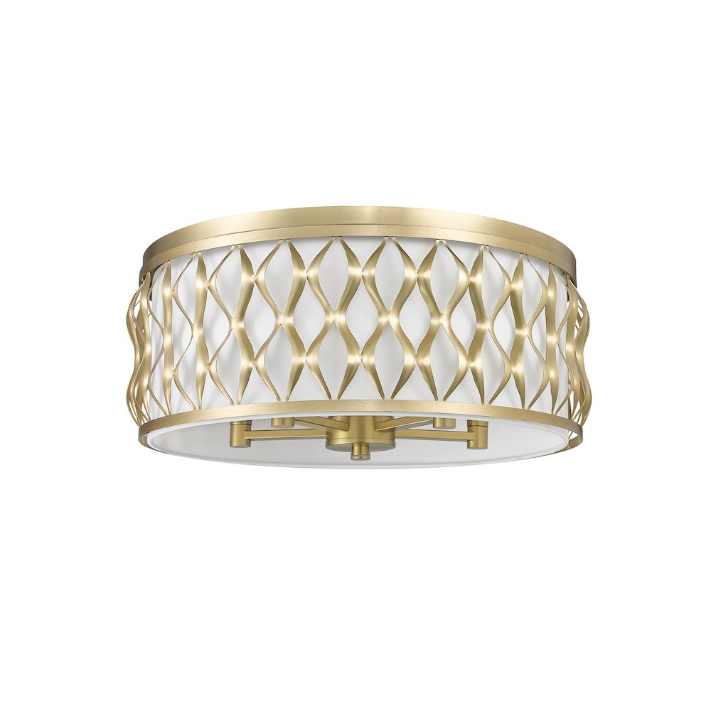 Z-Lite 5 Light Flush mount. Picture 5