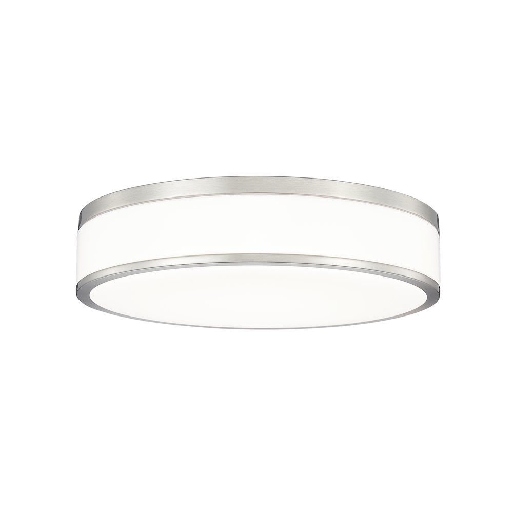 Z-Lite 1 Light Flush Mount. Picture 1