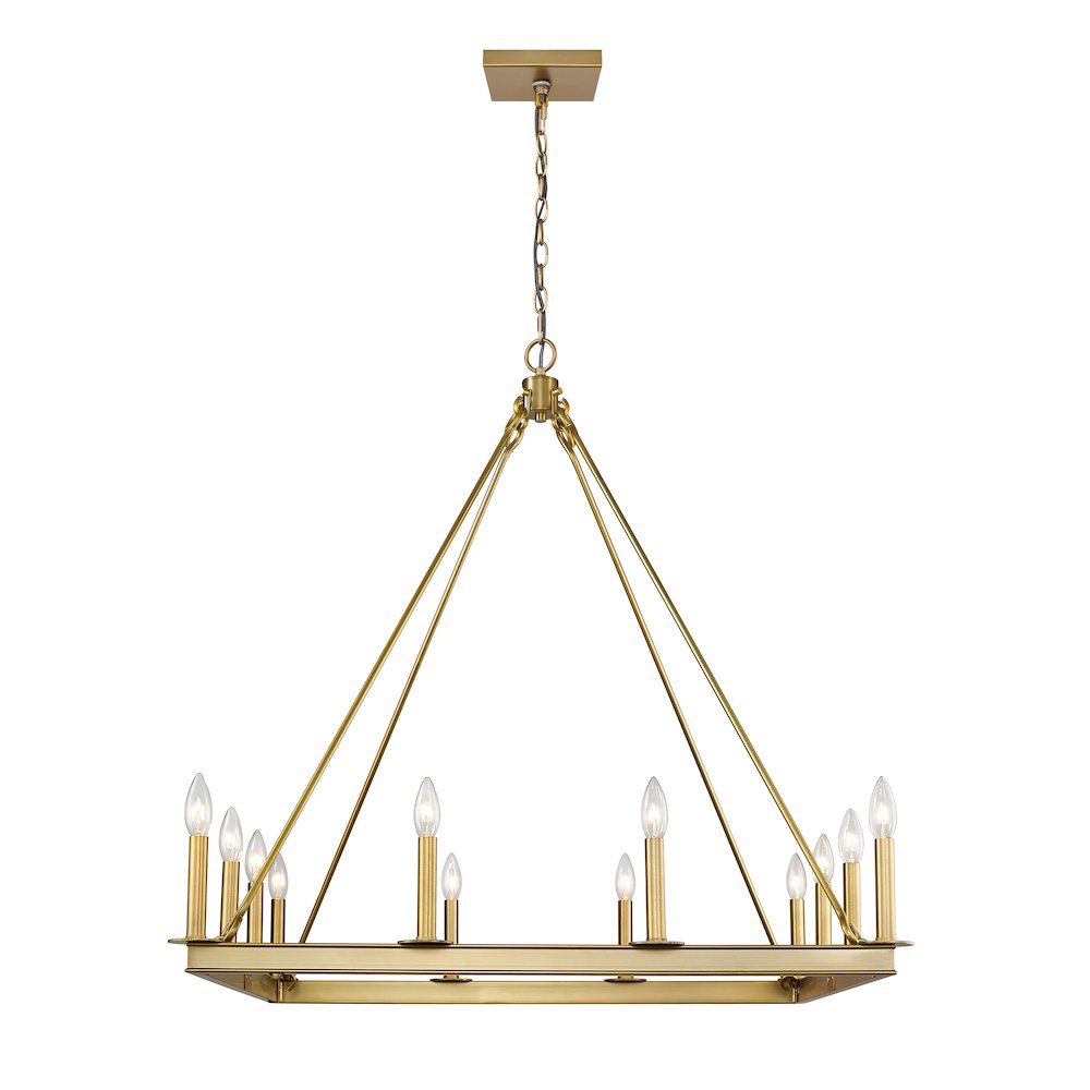 Z-Lite 12 Light Chandelier. Picture 2