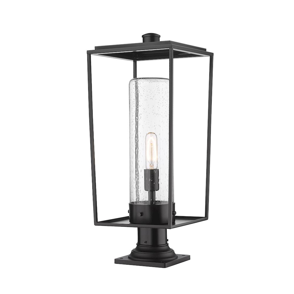 Z-Lite 1 Light Outdoor Pier Mounted Fixture. Picture 1