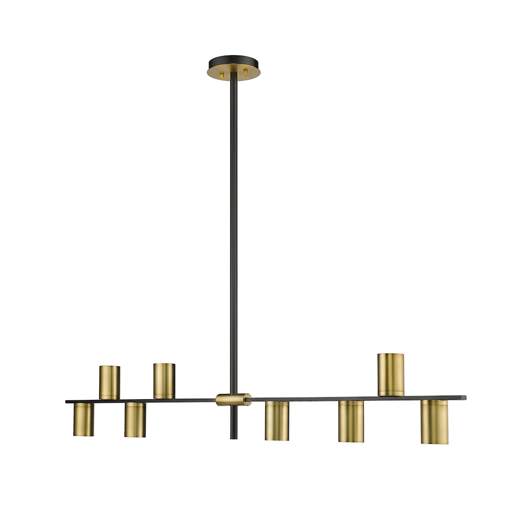 Z-Lite 8 Light Linear Chandelier. Picture 1