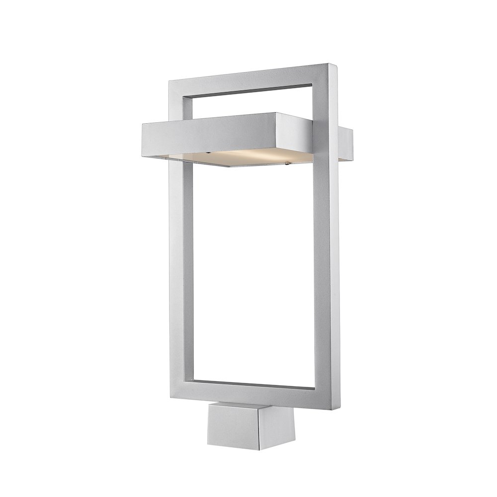 Z-Lite 1 Light Outdoor Post Mount Fixture. Picture 1