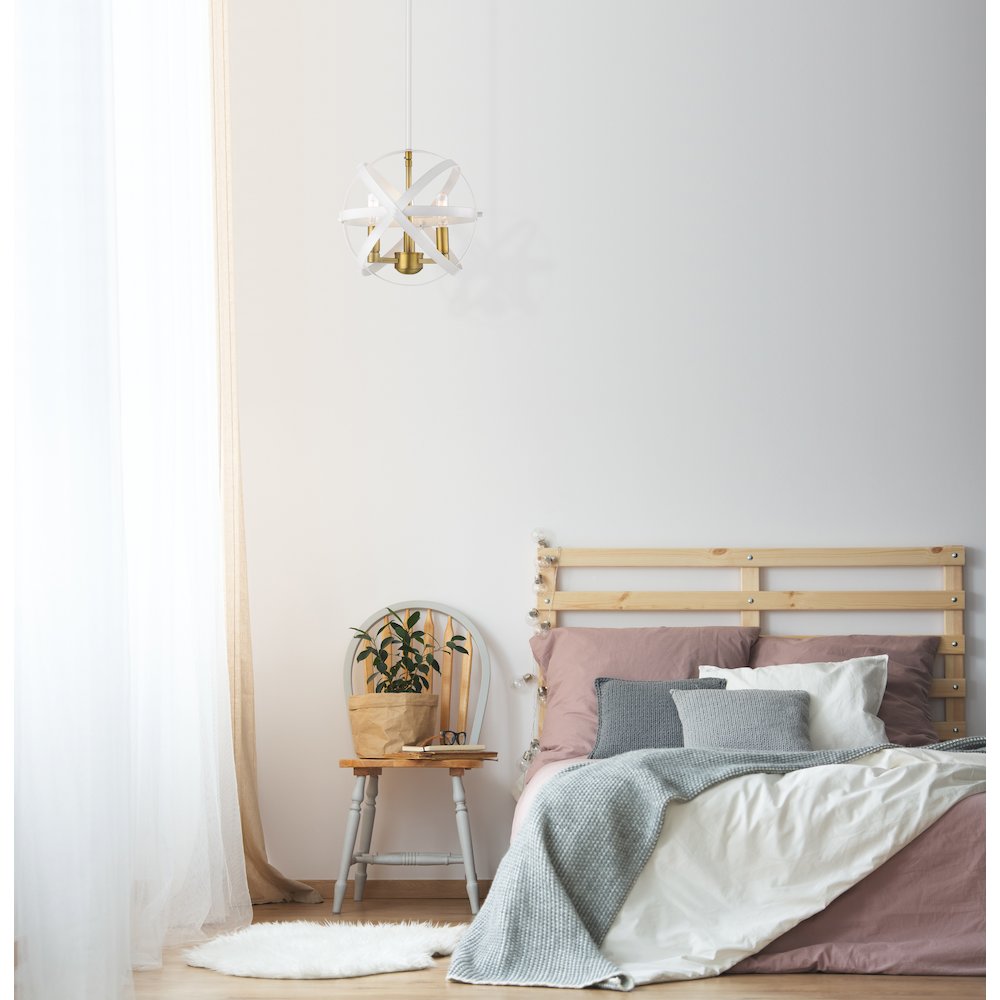 Z-Lite 3 Light Pendant. Picture 6