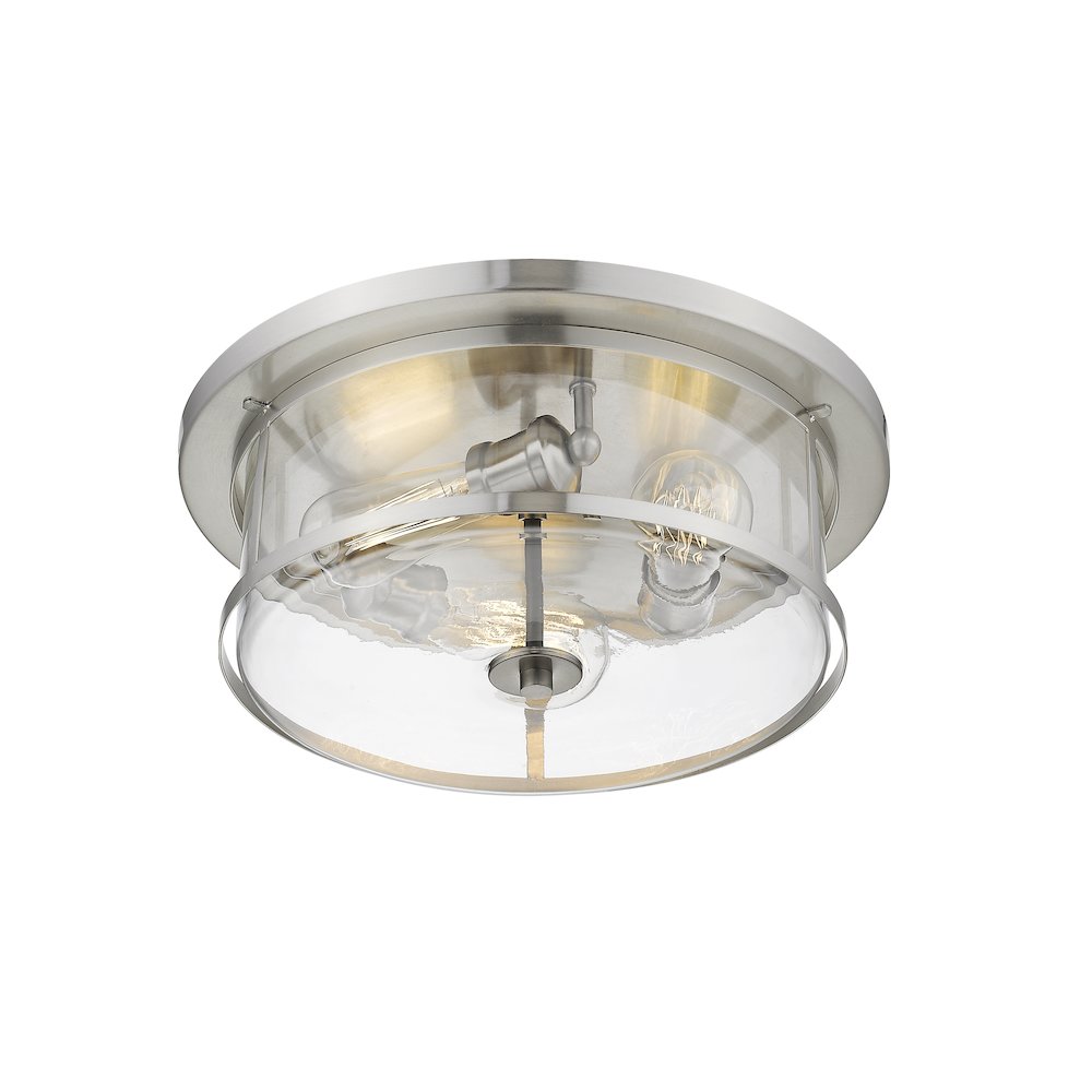 Z-Lite 3 Light Flush Mount. Picture 3