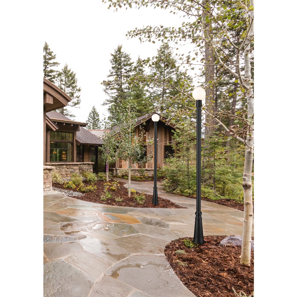 Z-Lite 1 Light Outdoor Post Mounted Fixture. Picture 6