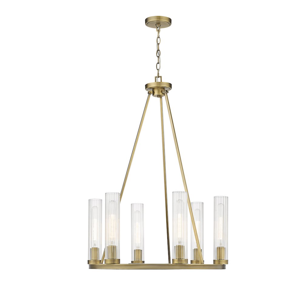 Z-Lite 6 Light Chandelier. Picture 2