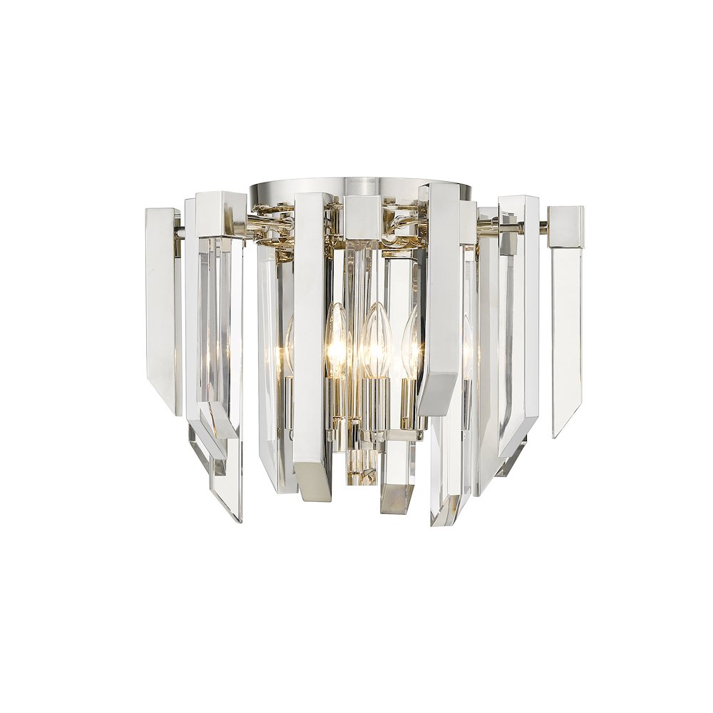 Z-Lite 4 Light Flush Mount. Picture 2