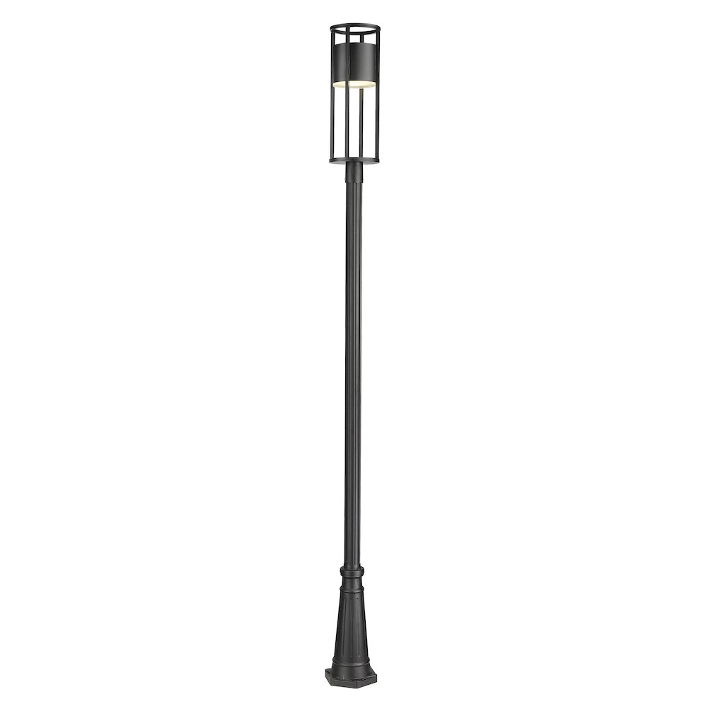 Z-Lite 1 Light Outdoor Post Mounted Fixture. Picture 1
