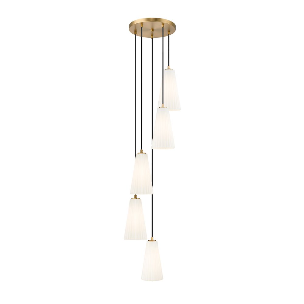 Z-Lite 5 Light Chandelier. Picture 1