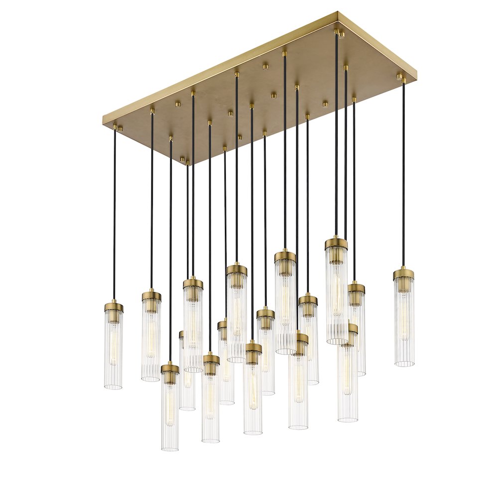 Z-Lite 17 Light Linear Chandelier. Picture 3
