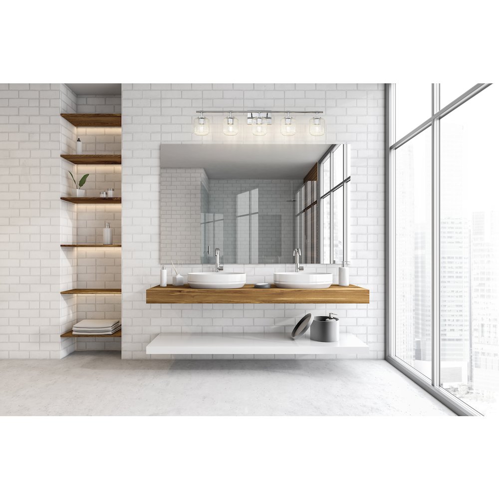 Z-Lite 5 Light Vanity. Picture 7