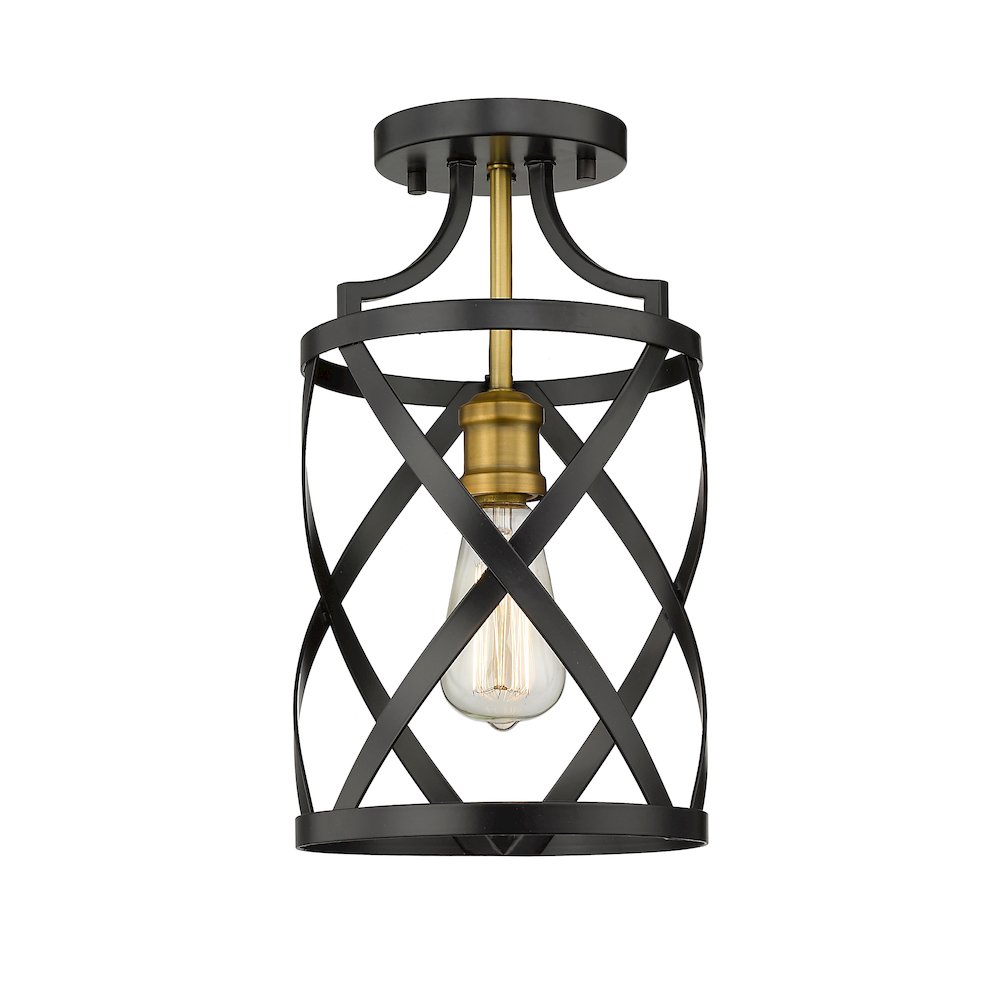 Z-Lite 1 Light Flush Mount. Picture 2