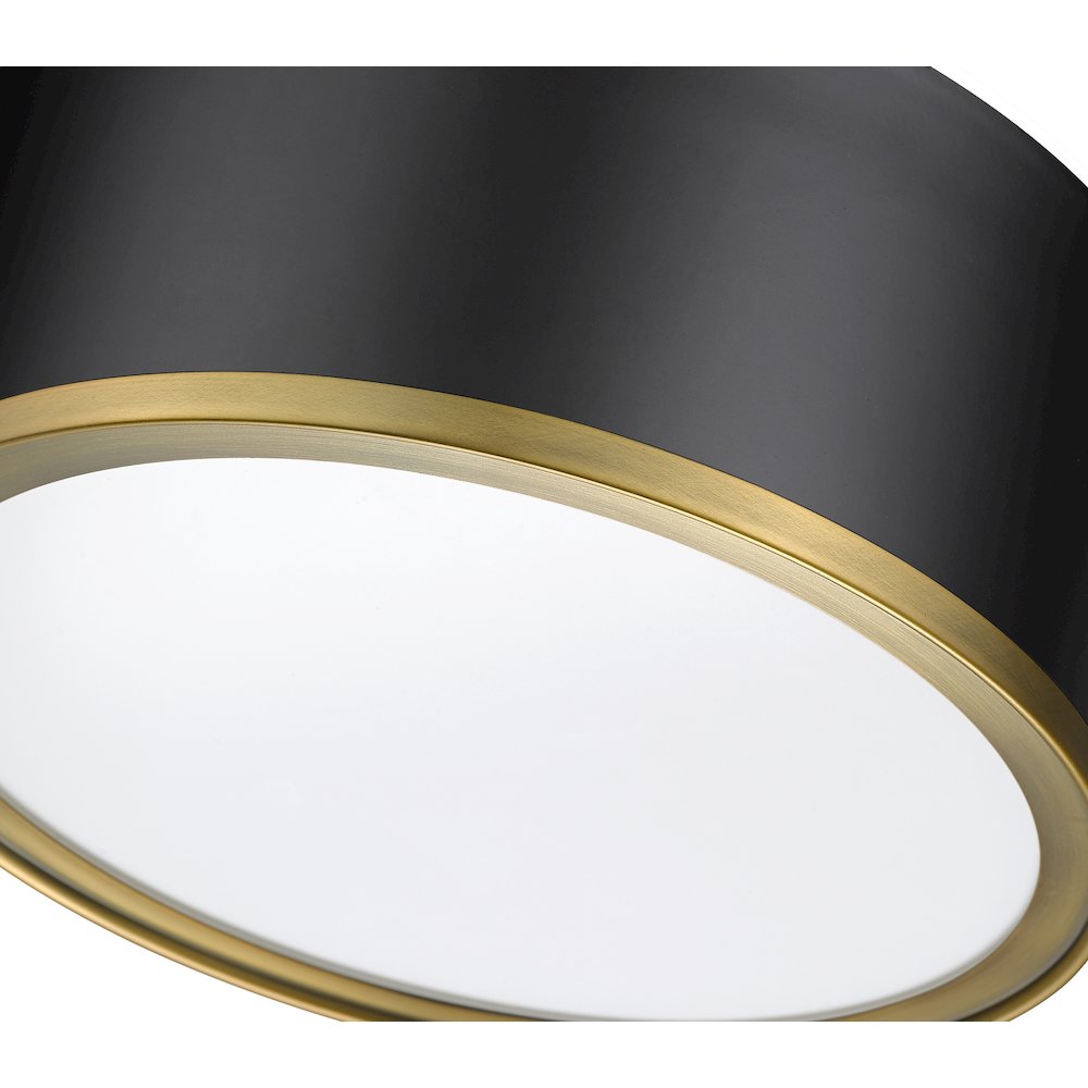 Z-Lite 2 Light Flush Mount. Picture 4