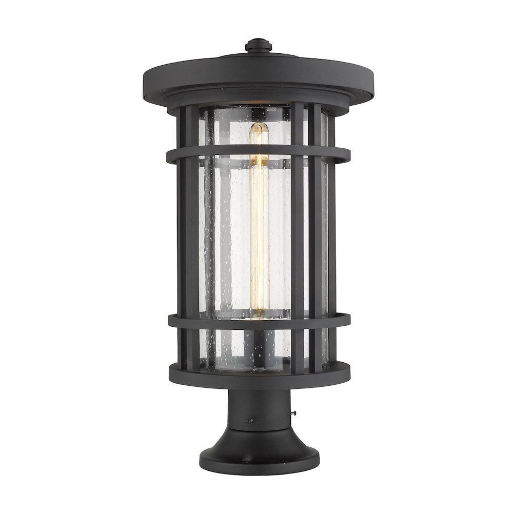 Z-Lite 1 Light Outdoor Pier Mounted Fixture. Picture 4