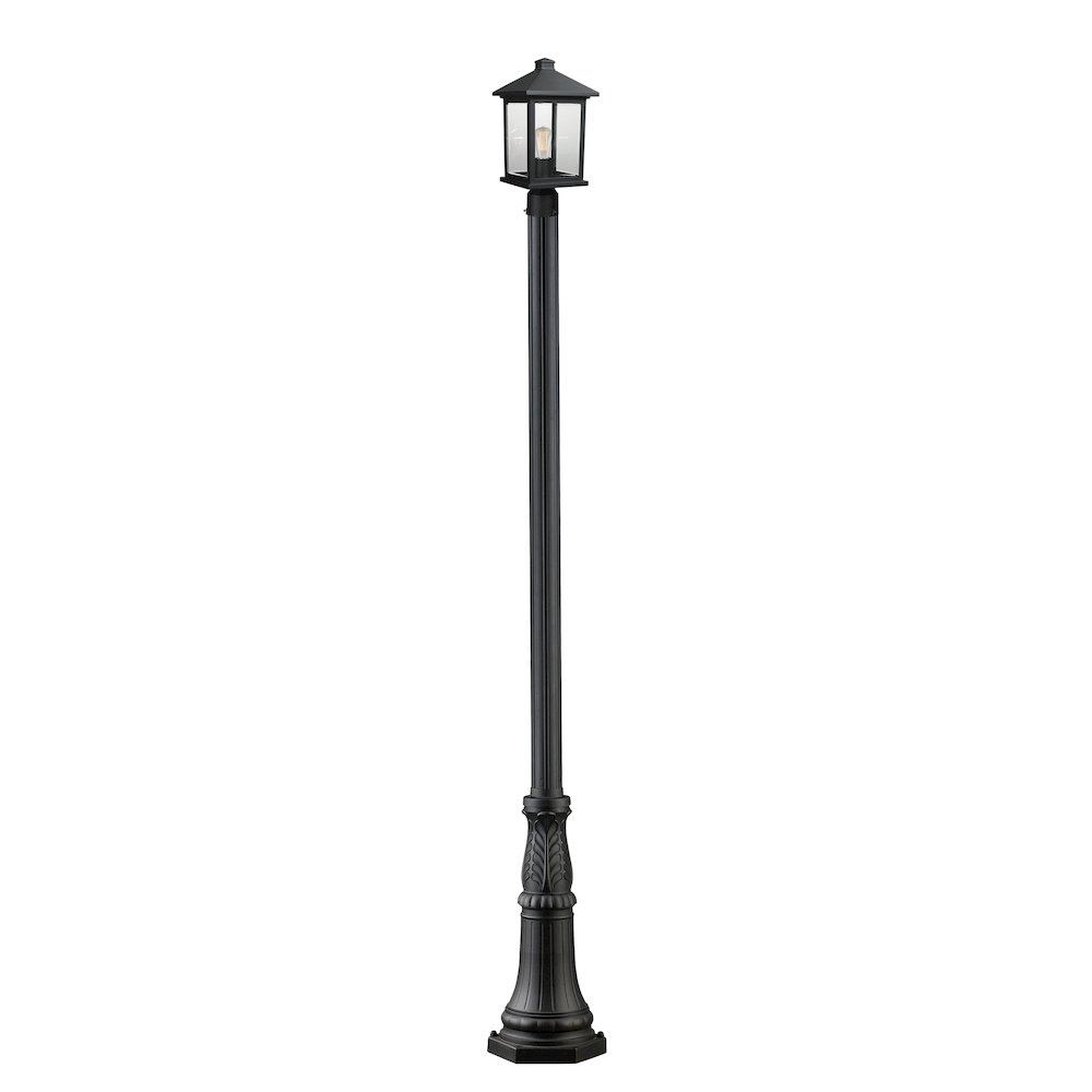Z-Lite 1 Light Outdoor Post Mounted Fixture. Picture 1