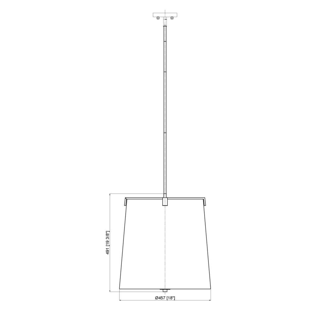5 Light Pendant. Picture 6