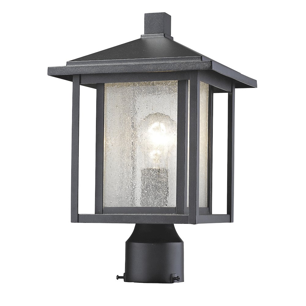 Z-Lite 1 Light Outdoor Post Mount Fixture. Picture 1