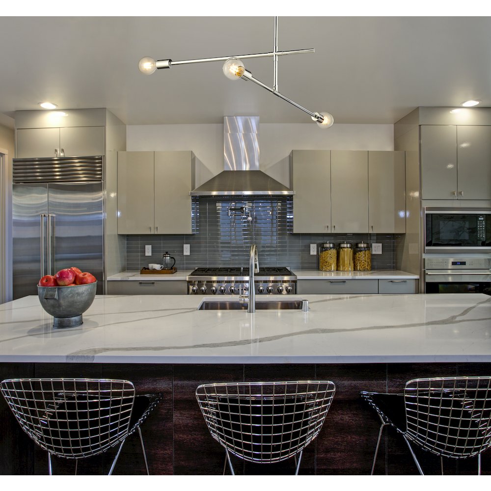 Z-Lite 3 Light Chandelier. Picture 6