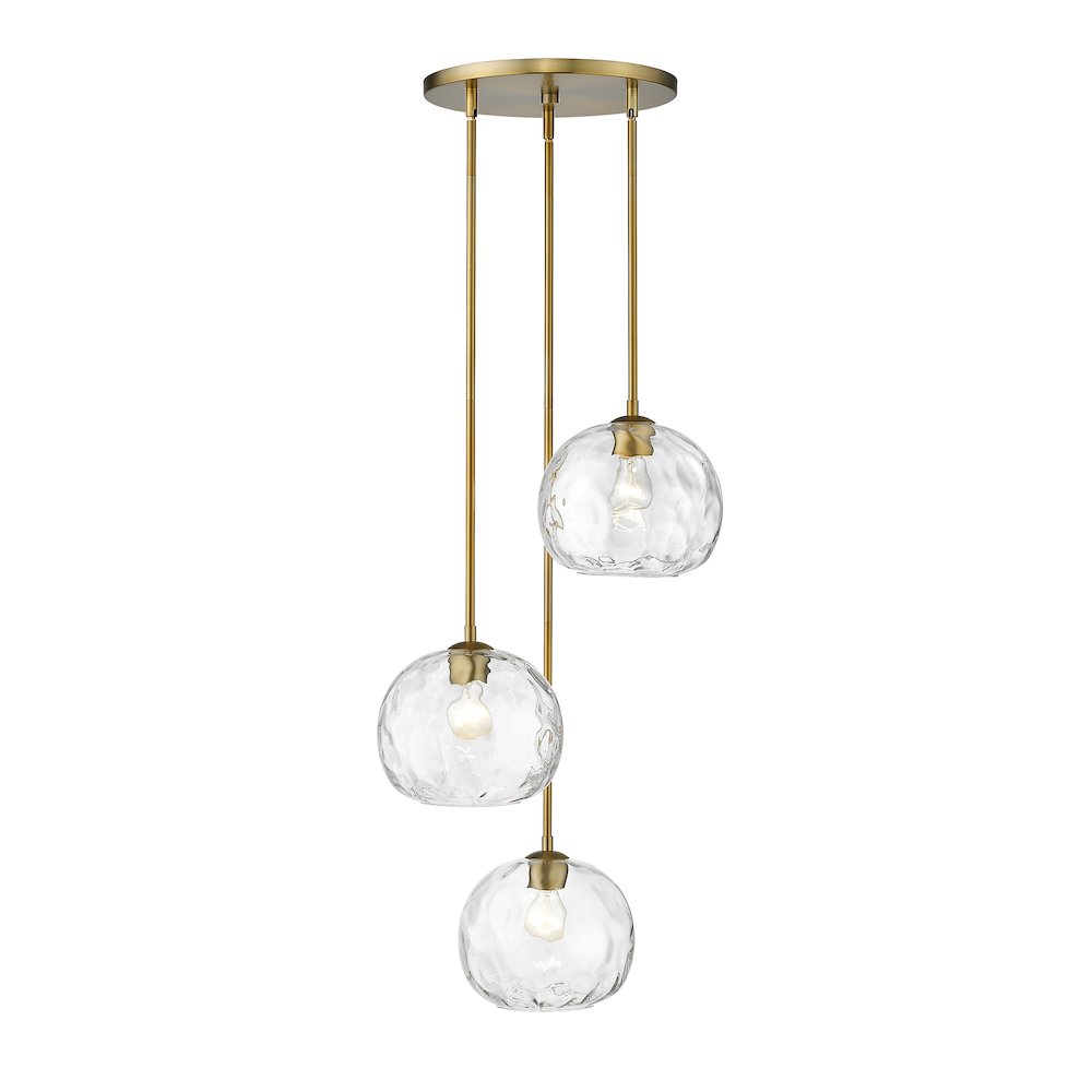 Z-Lite 3 Light Chandelier. Picture 2