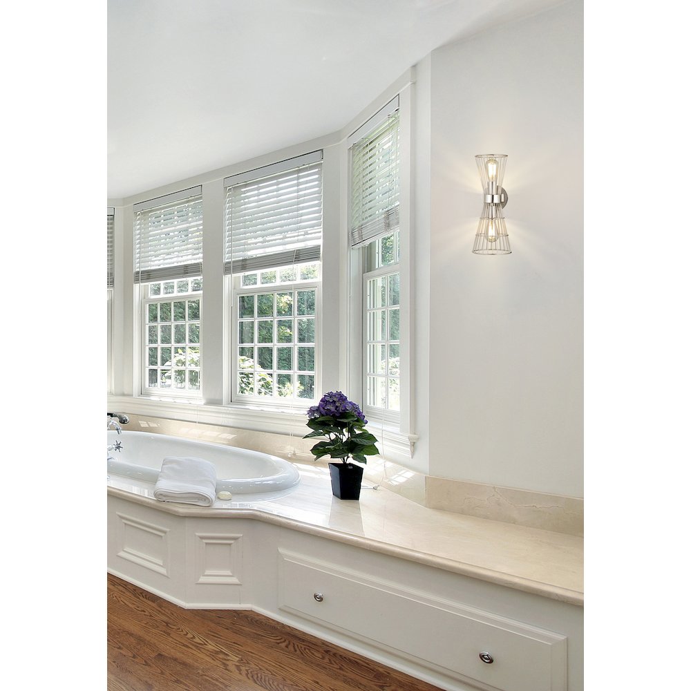 Z-Lite 2 Light Wall Sconce. Picture 7
