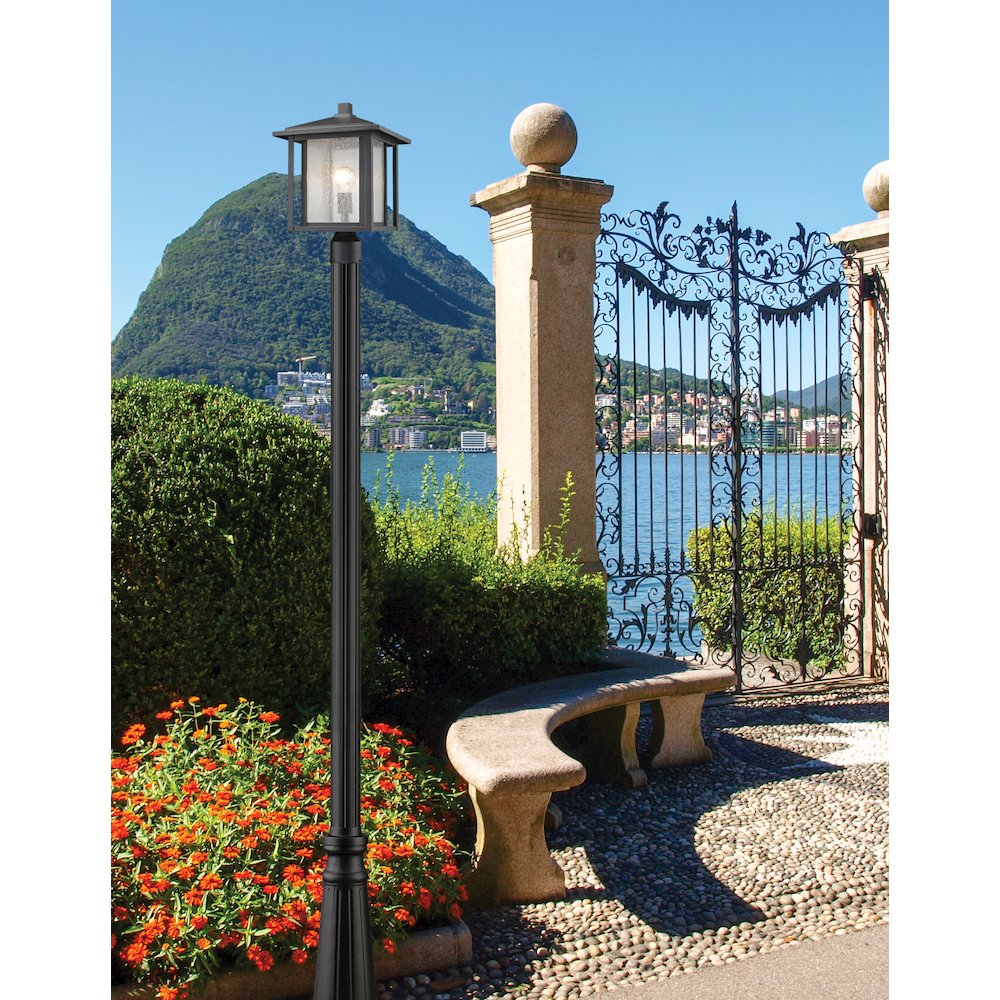Z-Lite 1 Light Outdoor Post Mounted Fixture. Picture 2