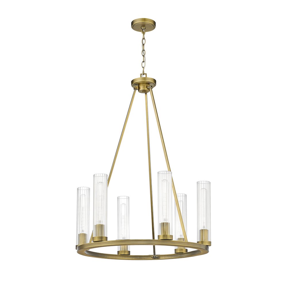Z-Lite 6 Light Chandelier. Picture 5