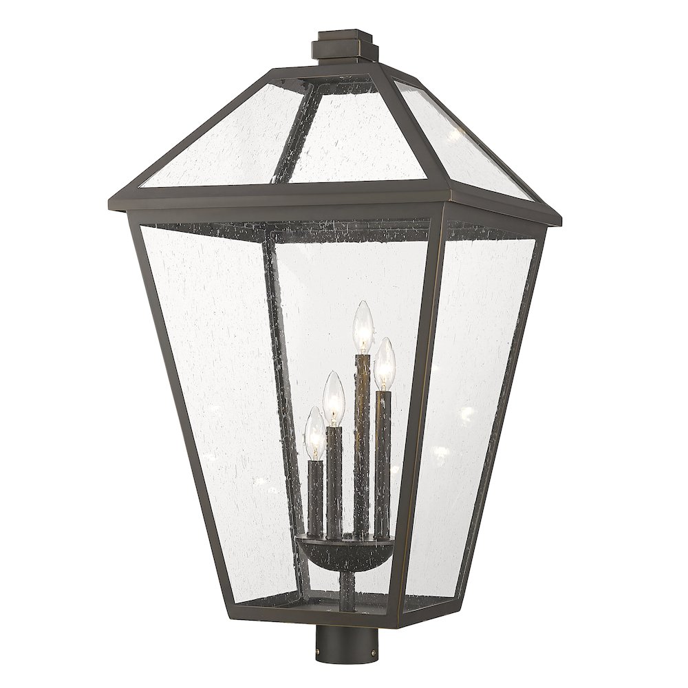 Z-Lite 4 Light Outdoor Post Mount Fixture. Picture 1