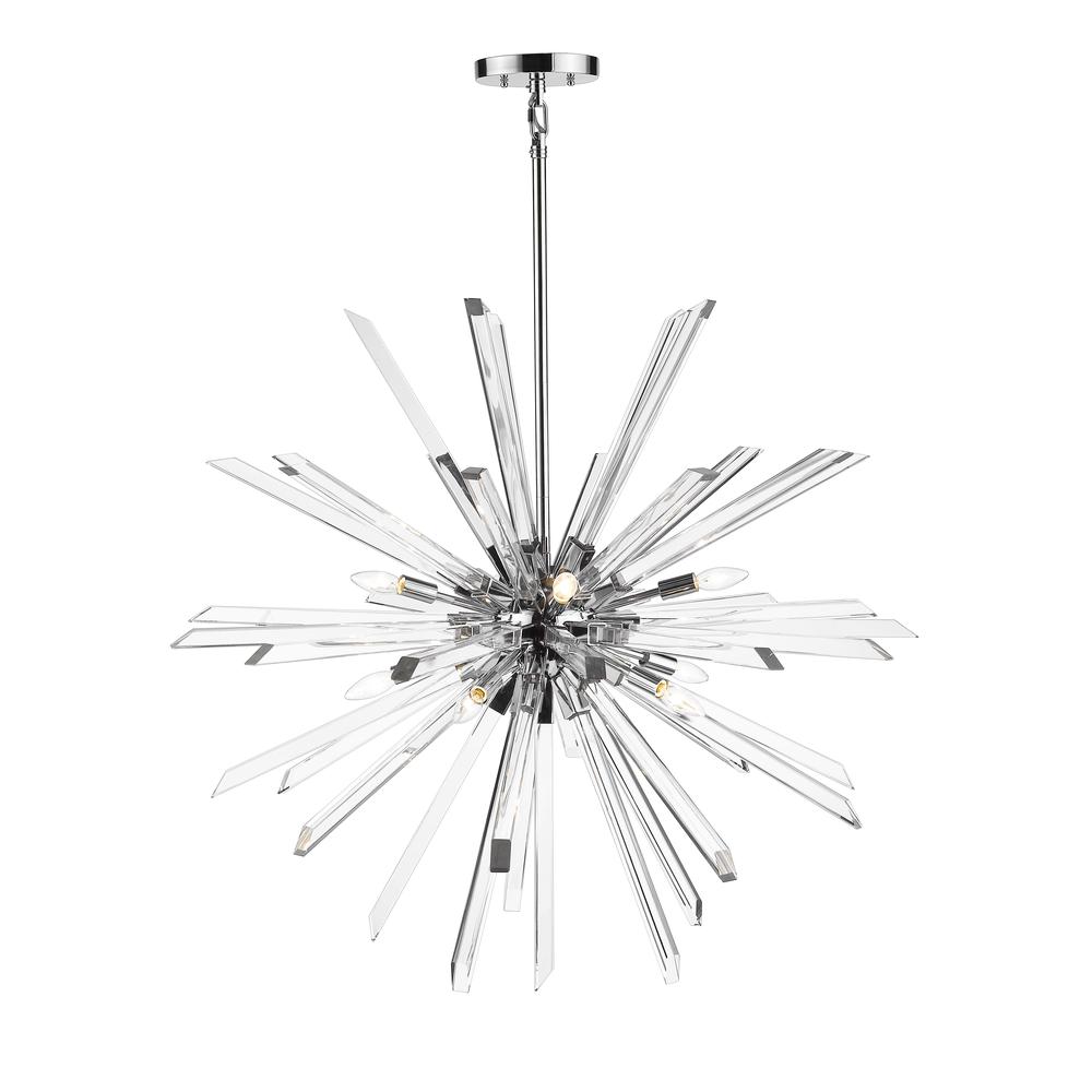 10 Light Chandelier. Picture 4