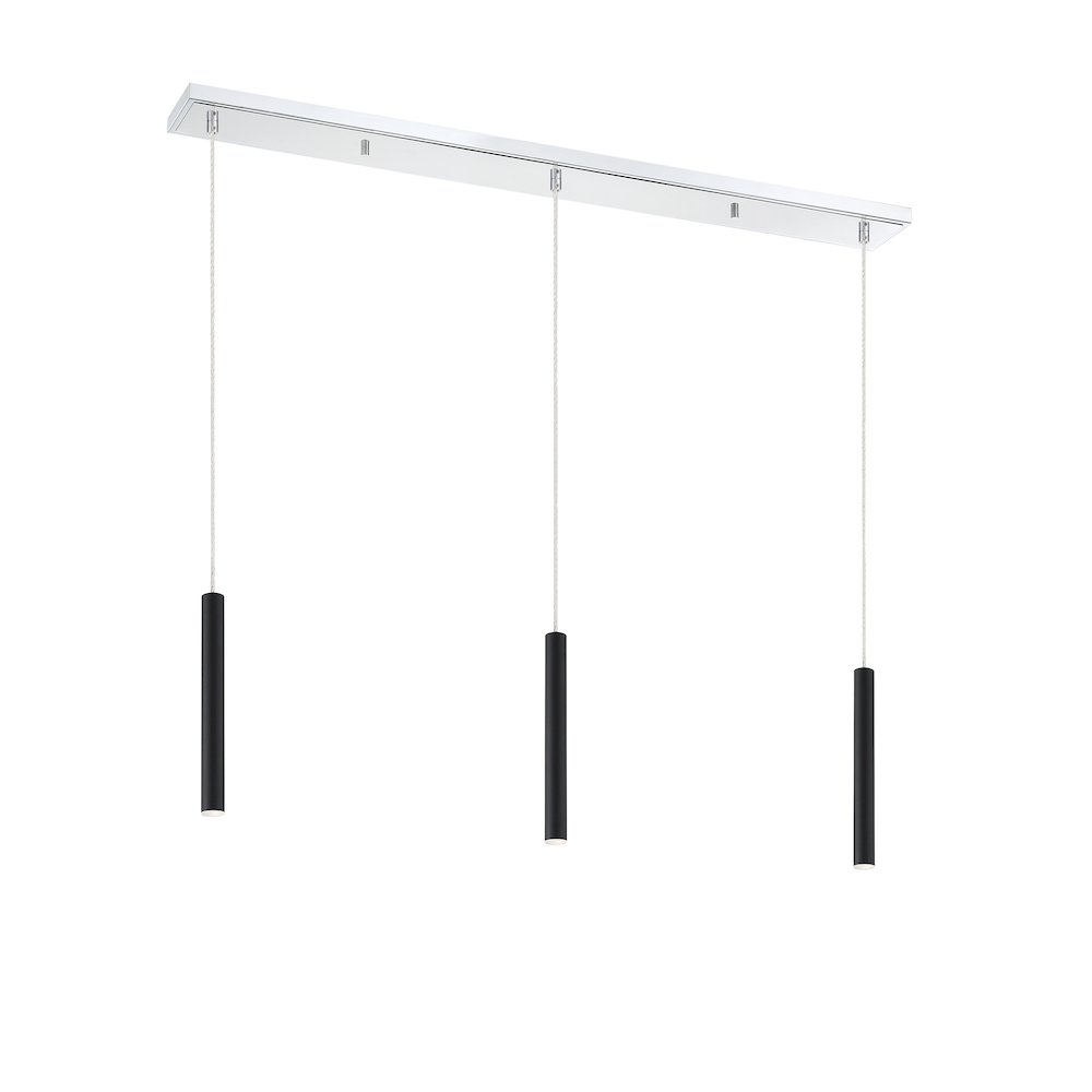 Z-Lite 3 Light Linear Chandelier. Picture 2