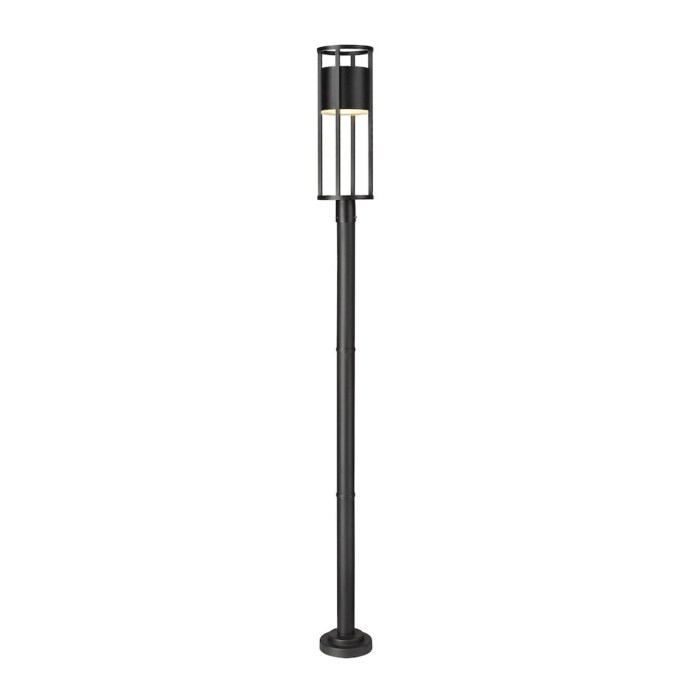 Z-Lite 1 Light Outdoor Post Mounted Fixture. Picture 1
