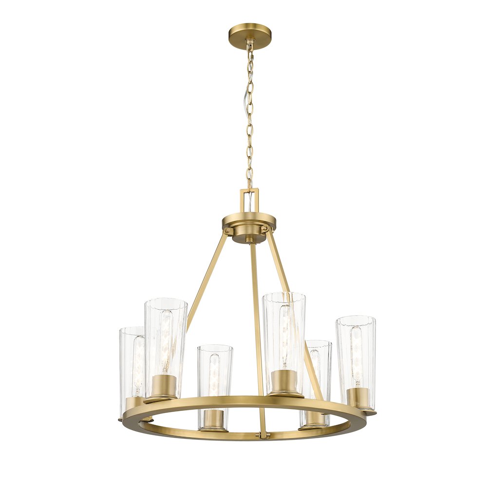 Z-Lite 6 Light Chandelier. Picture 2