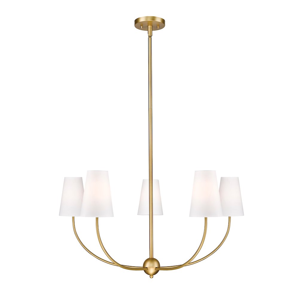 Z-Lite 5 Light Chandelier. Picture 1