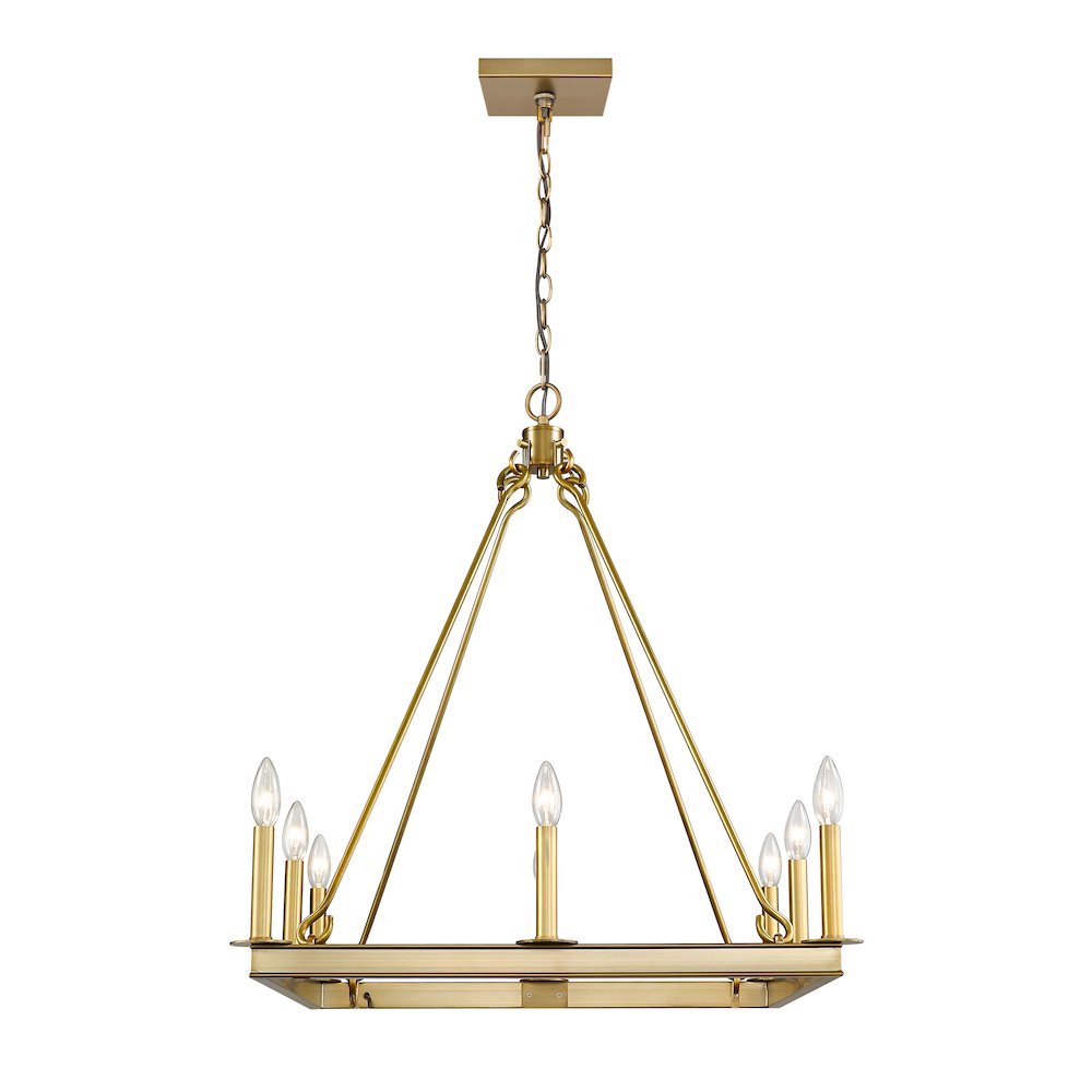 Z-Lite 8 Light Chandelier. Picture 2