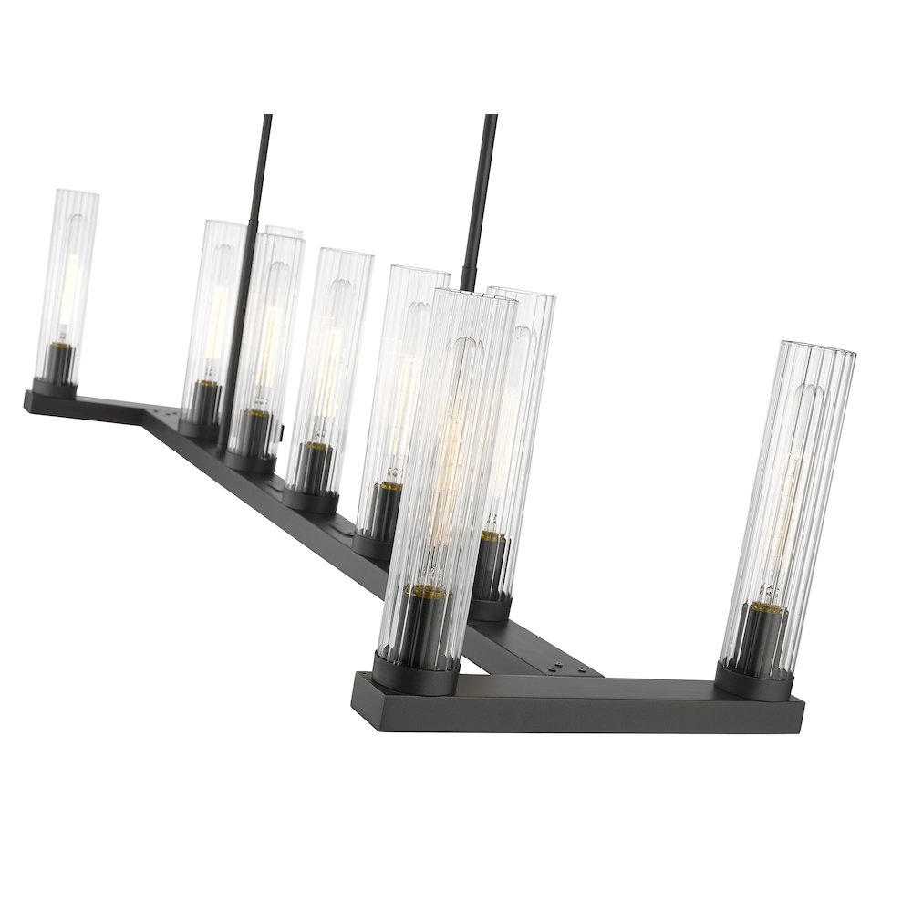Z-Lite 9 Light Linear Chandelier. Picture 4