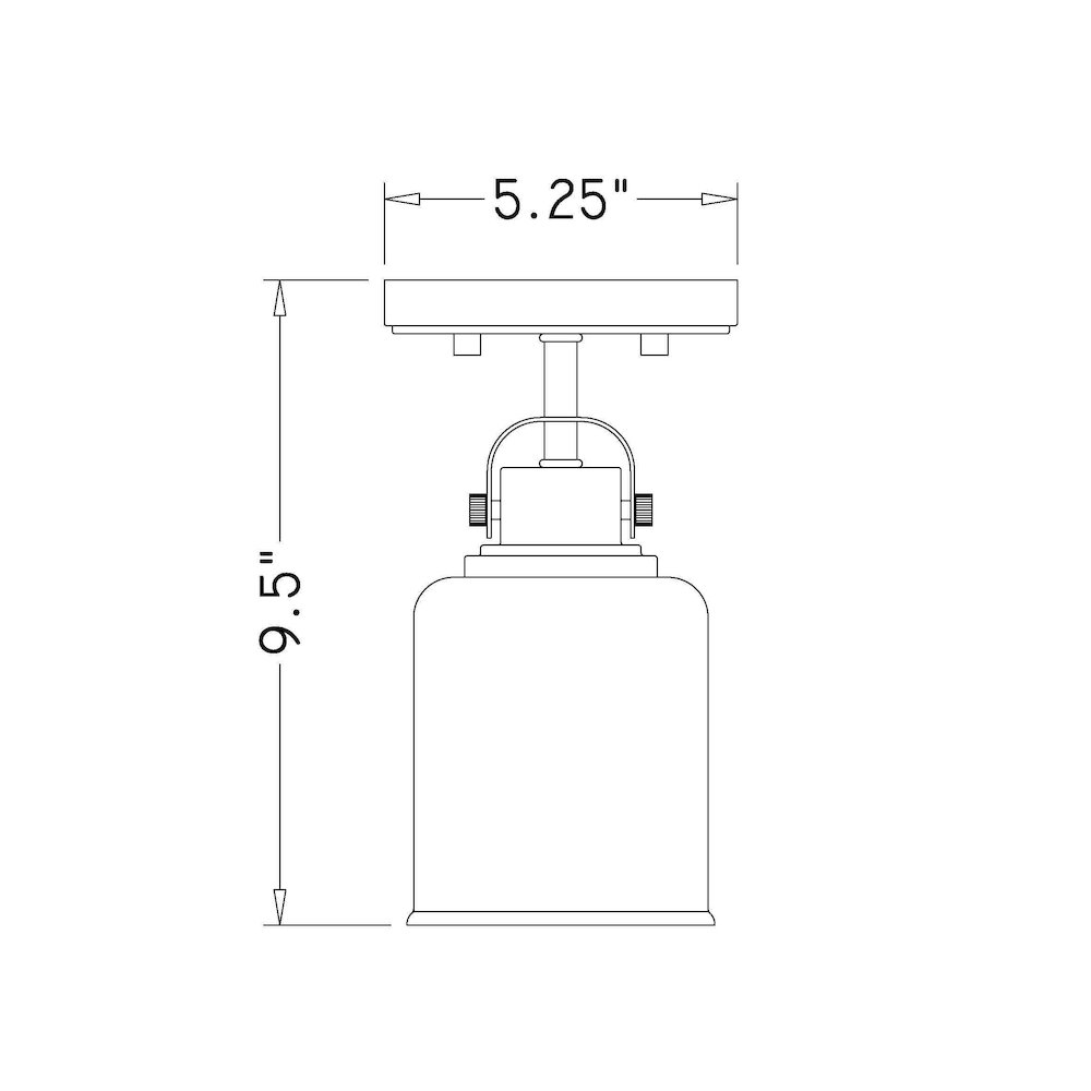 Z-Lite 1 Light Flush Mount. Picture 8