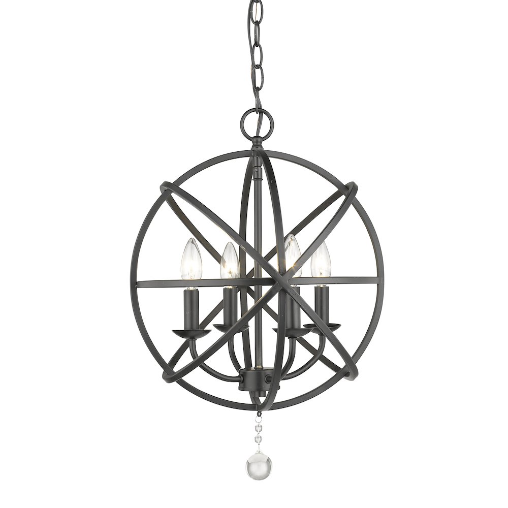 Z-Lite 4 Light Chandelier. Picture 3