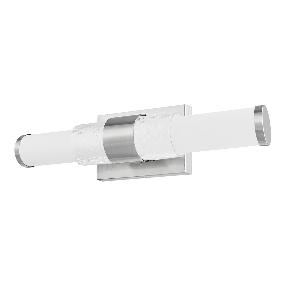 Z-Lite Egon 1 Light Vanity in Brushed Nickel color, Steel frame. Picture 5