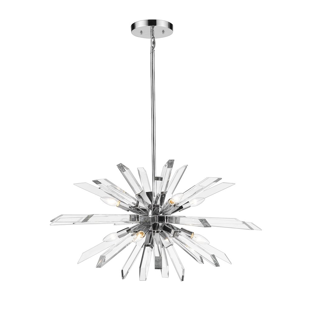 Z-Lite 8 Light Chandelier. Picture 1