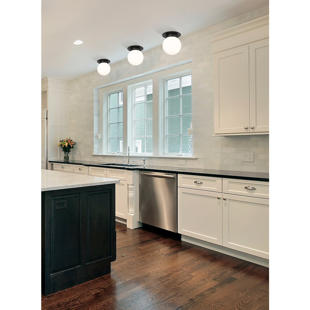 Z-Lite 1 Light Flush Mount. Picture 7