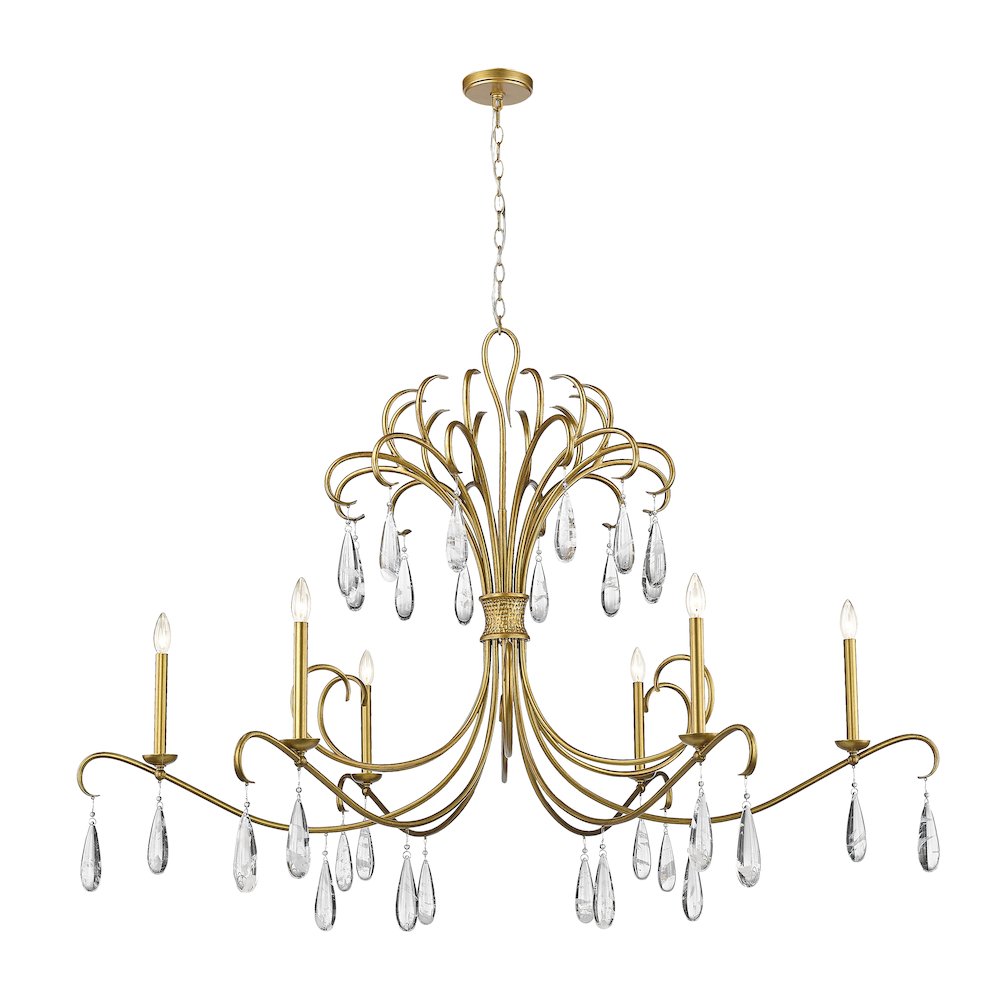 Z-Lite 6 Light Chandelier. Picture 1