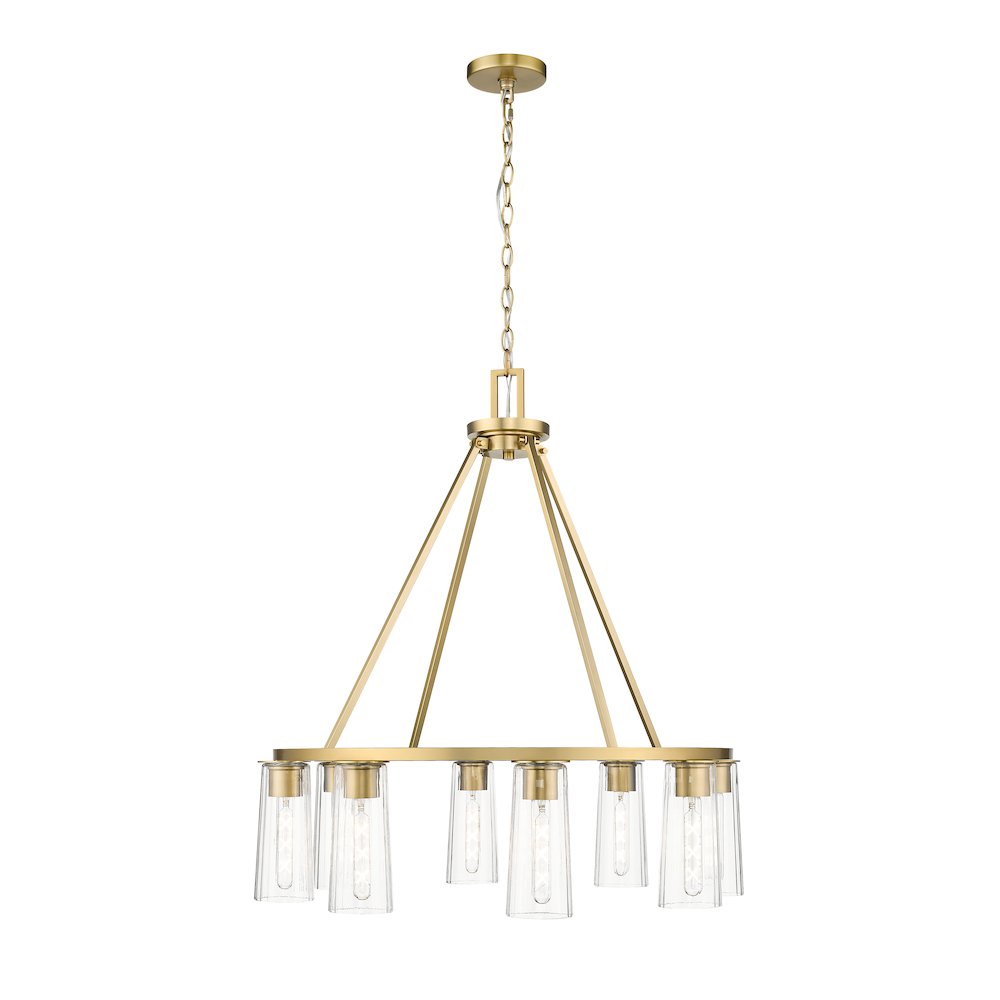 Z-Lite 8 Light Chandelier. Picture 3