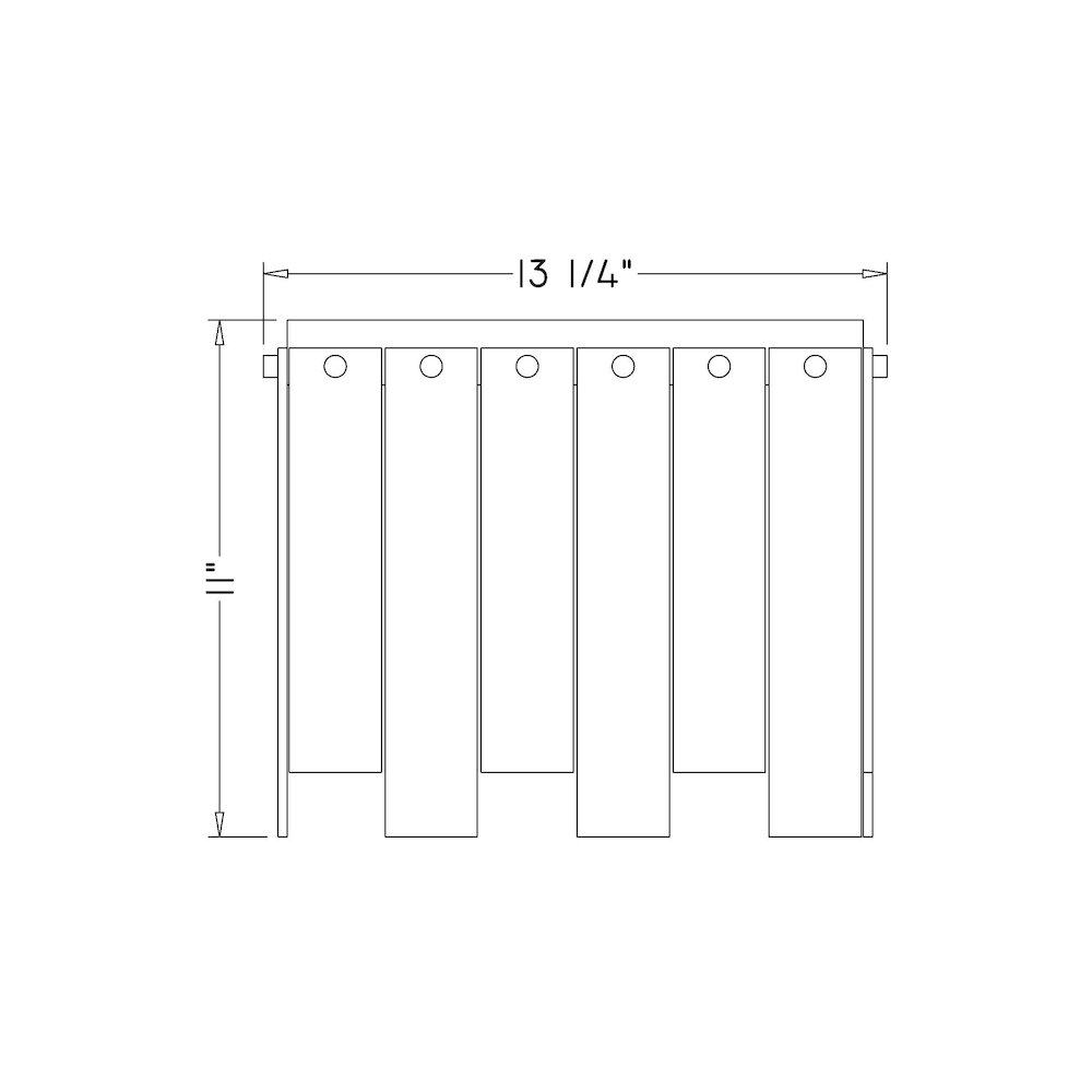 Z-Lite 4 Light Flush Mount. Picture 8