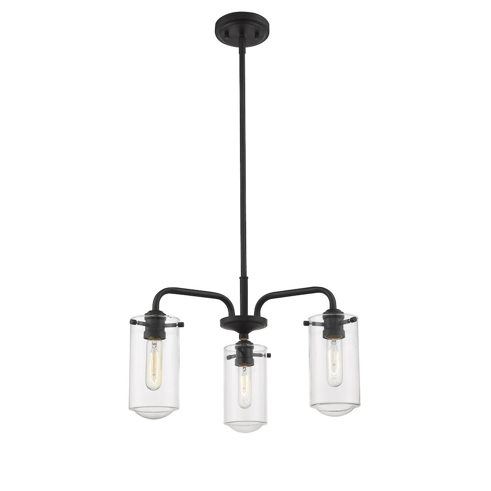 Z-Lite 3 Light Chandelier. Picture 4