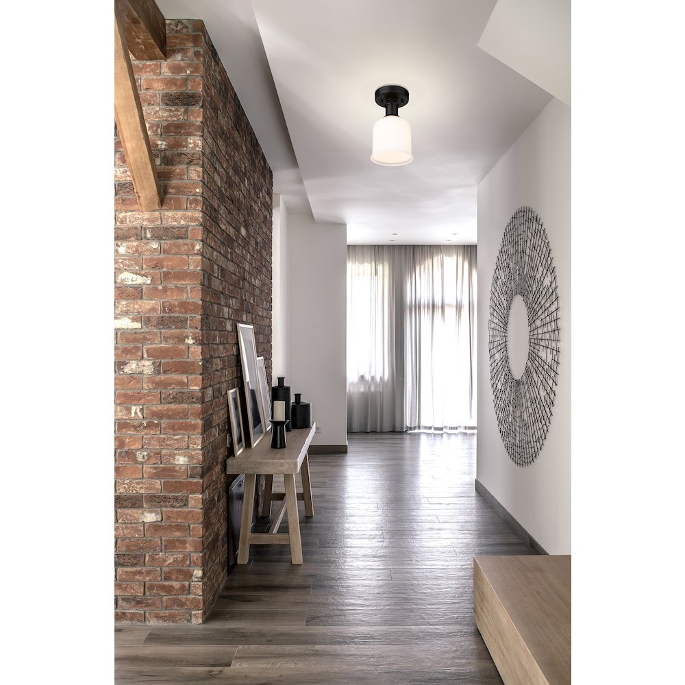 Z-Lite 1 Light Flush Mount. Picture 6