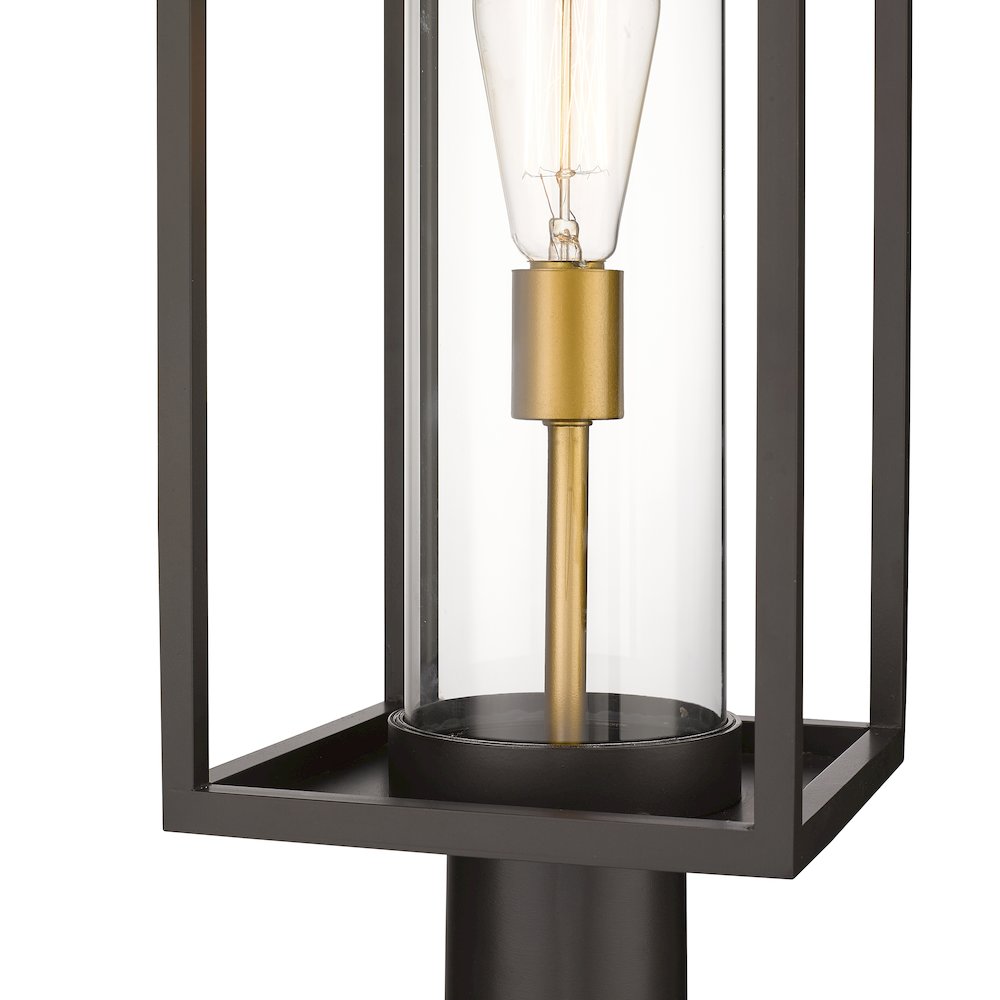 Z-Lite 1 Light Outdoor Pier Mounted Fixture. Picture 4