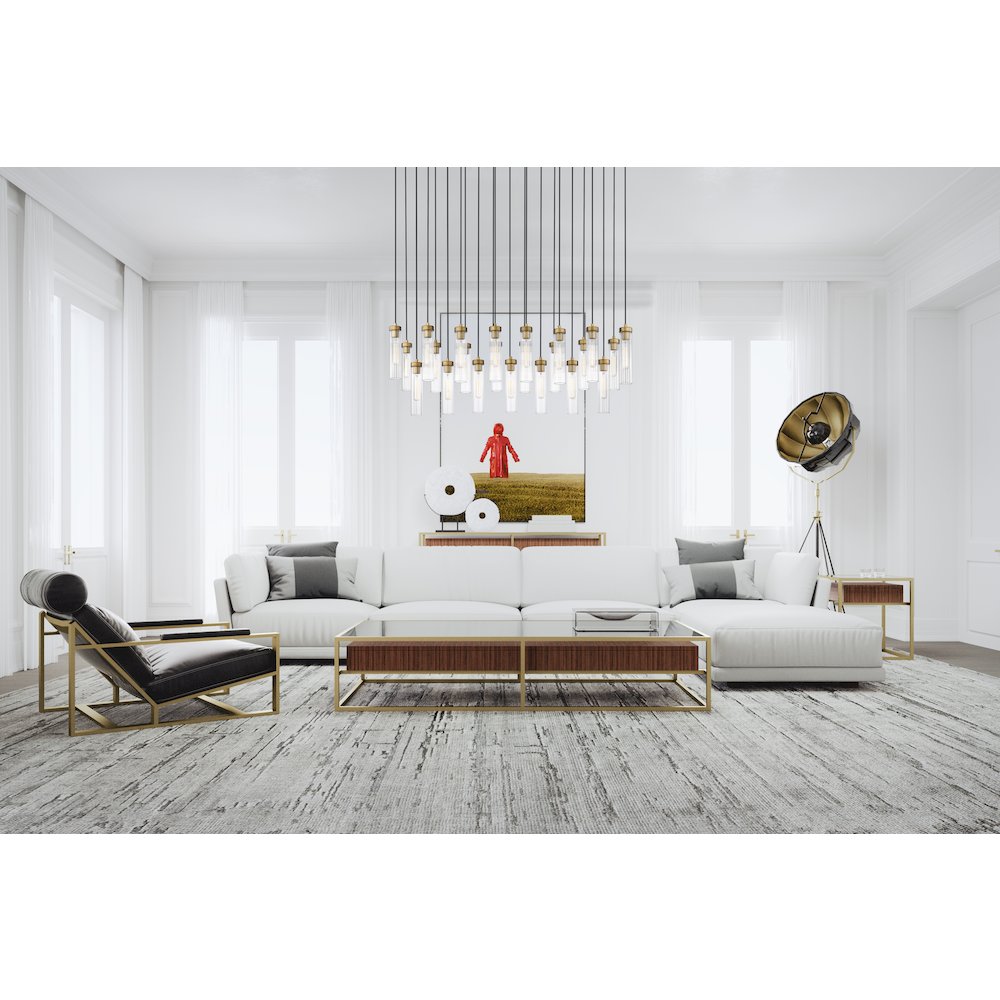 Z-Lite 23 Light Linear Chandelier. Picture 7