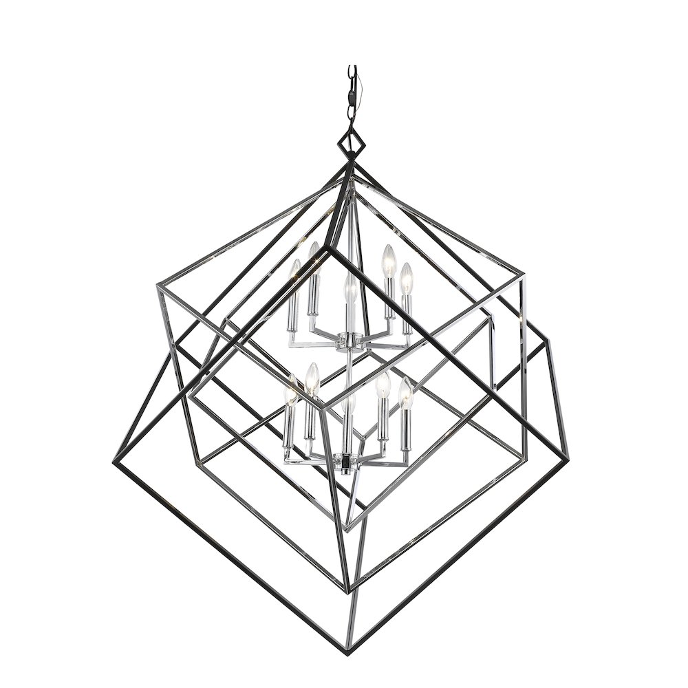 Z-Lite 10 Light Chandelier. Picture 4