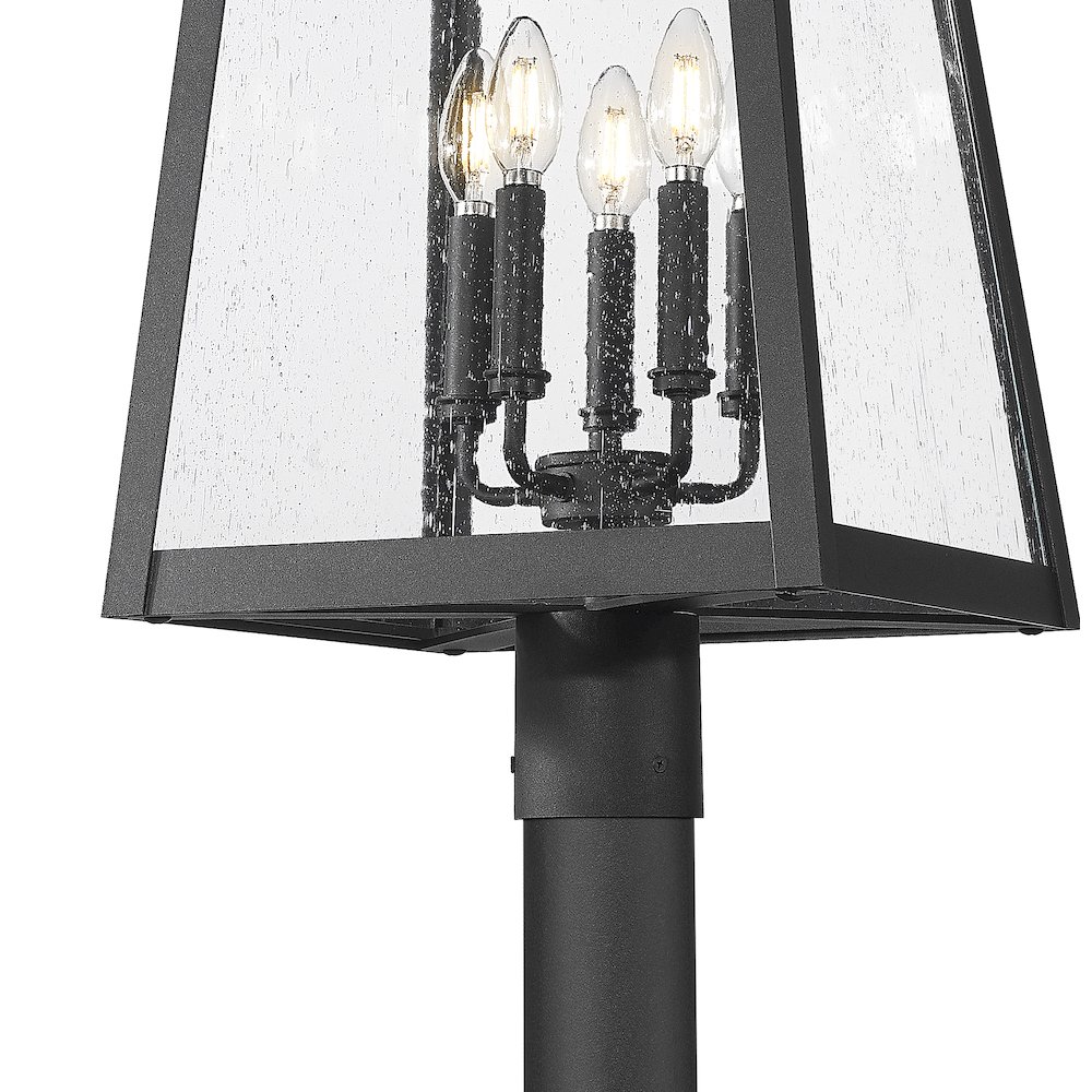 Z-Lite 5 Light Outdoor Post Mounted Fixture. Picture 4