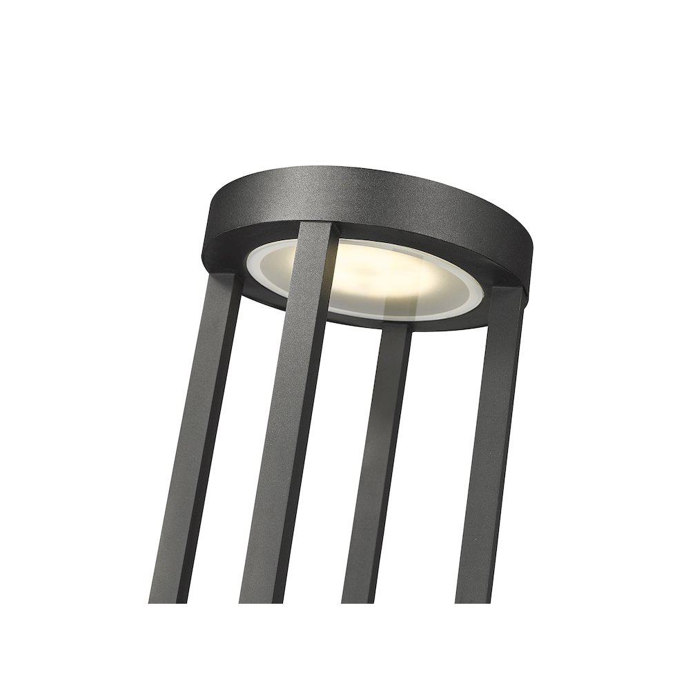 Z-Lite 1 Light Outdoor Post Mounted Fixture. Picture 4